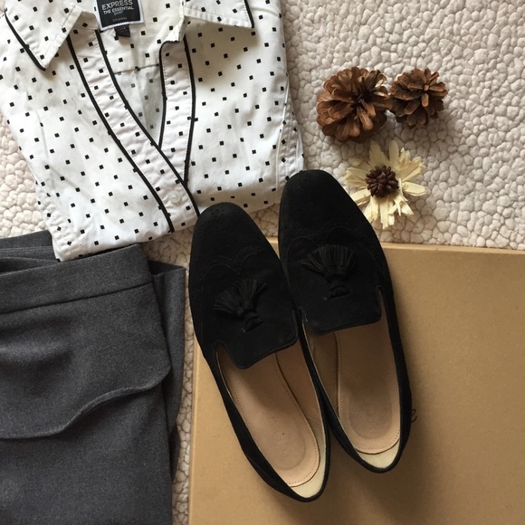 Jcrew Georgie tassel suede loafers - Picture 2 of 7